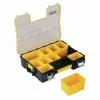Dewalt DWST14825 14 In. X 17-1/2 In. X 4-1/2 In. Deep Pro Organizer With Metal Latch - Yellow/Clear/Black