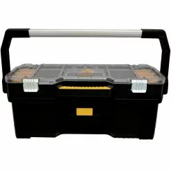 Dewalt DWST24075 12.72 In. X 24 In. X 11.2 In. Tote With Removable Organizer - Black