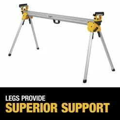 Dewalt DWX723 9 In. X 151 In. X 32 In. Heavy Duty Miter Saw Stand - Silver -Dewalt Shop dewndwx723 l