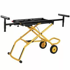 Dewalt Shop 35 Dewalt DWX726 25 In. X 60 In. X 32.5 In. Heavy-Duty Rolling Miter Saw Stand - Yellow/Black