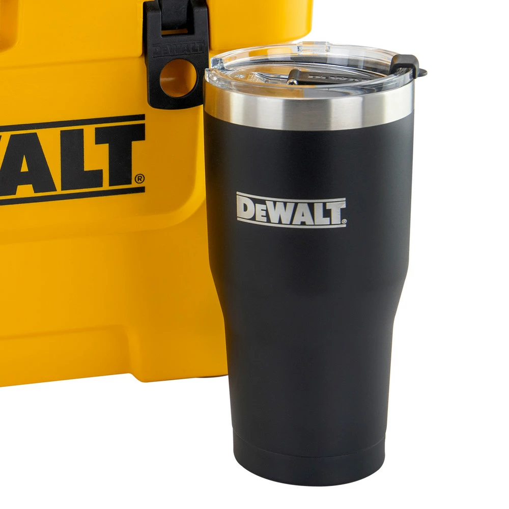 Dewalt DXC1003B 10 Quart Roto-Molded Lunchbox Cooler And 30 Oz. Black Tumbler Combo 4 Dewalt DXC1003B 10 Quart Roto-Molded Lunchbox Cooler And 30 Oz. Black Tumbler Combo - Image 4