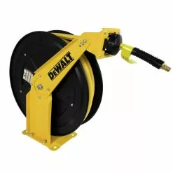 Dewalt DXCM024-0343 3/8 In. X 50 Ft. Double Arm Auto Retracting Air Hose Reel -Dewalt Shop dewndxcm024 0343 e