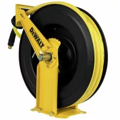 Dewalt DXCM024-0344 1/2 In. X 50 Ft. Double Arm Auto Retracting Air Hose Reel -Dewalt Shop dewndxcm024 0344 d