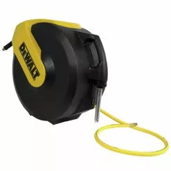 Dewalt DXCM024-0345 3/8 In. X 50 Ft. Enclosed Air Hose Reel With Hybrid Hose -Dewalt Shop dewndxcm024 0345 b