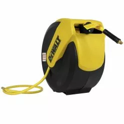 Dewalt DXCM024-0345 3/8 In. X 50 Ft. Enclosed Air Hose Reel With Hybrid Hose -Dewalt Shop dewndxcm024 0345 c