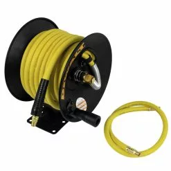Dewalt DXCM0240348 3/8 In. X 50 Ft. Manual Air Hose Reel -Dewalt Shop dewndxcm024 0348 a