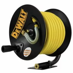 Dewalt DXCM0240348 3/8 In. X 50 Ft. Manual Air Hose Reel -Dewalt Shop dewndxcm024 0348 b