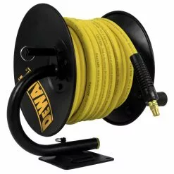 Dewalt DXCM0240348 3/8 In. X 50 Ft. Manual Air Hose Reel -Dewalt Shop dewndxcm024 0348 e