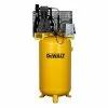 Dewalt DXCMV5018055 5 HP 80 Gallon Oil-Lube Stationary Air Compressor With Baldor Motor