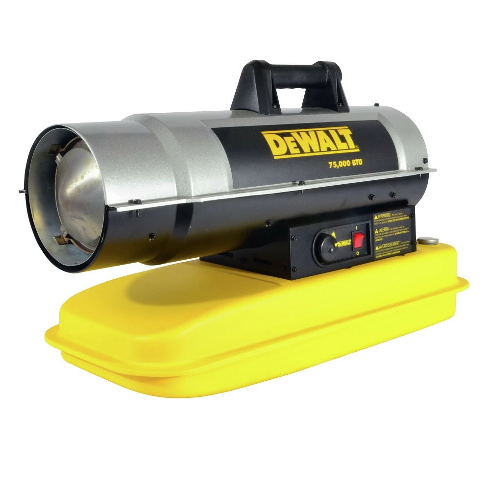 Dewalt DXH75KT 75,000 BTU Forced Air Kerosene Construction Heater 2 Dewalt DXH75KT 75,000 BTU Forced Air Kerosene Construction Heater - Image 2