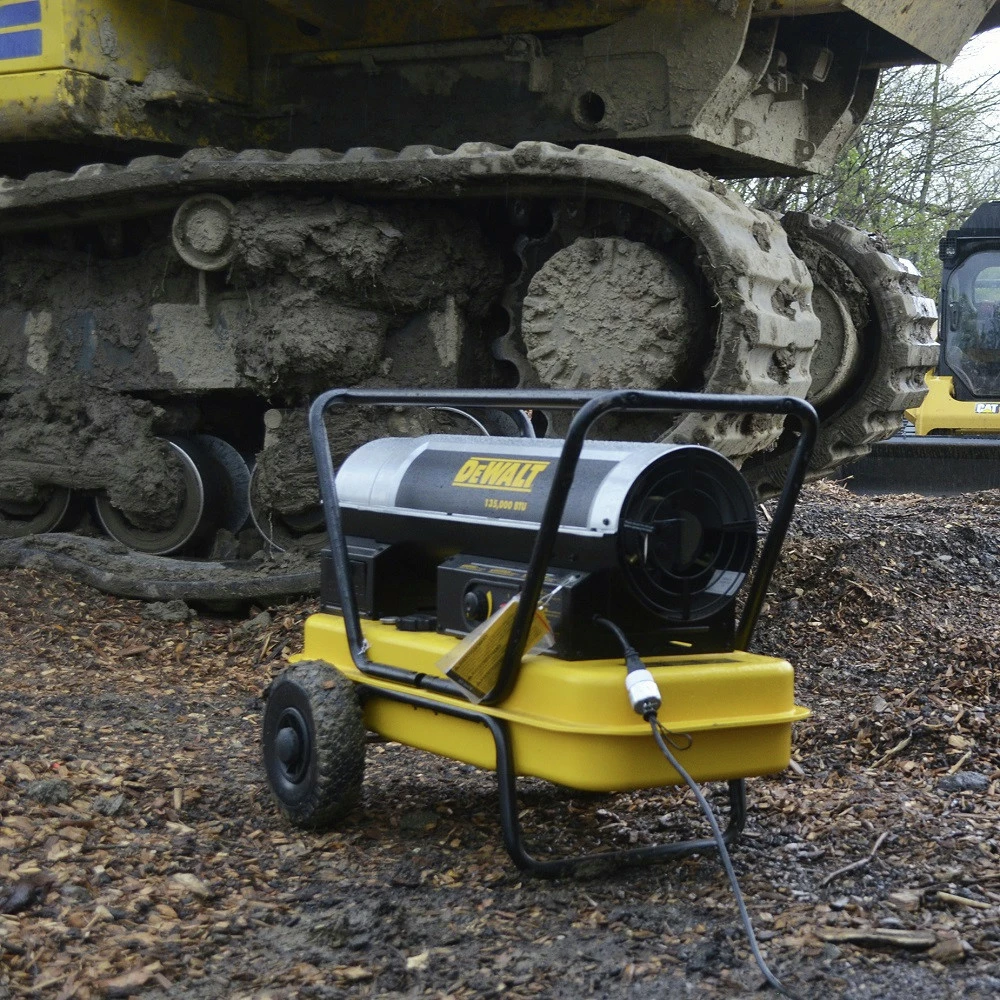 Dewalt DXH135HD 135,000 BTU Forced Air Kerosene Construction Heater 2 Dewalt DXH135HD 135,000 BTU Forced Air Kerosene Construction Heater - Image 2