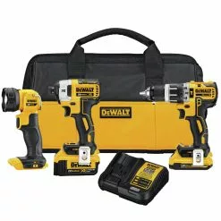 Dewalt Shop 13 Factory Reconditioned Dewalt DCK387D1M1R 20V MAX XR Compact 3-Tool Combo Kit